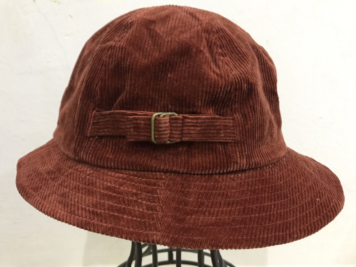 Asics × Vintage ASICS CORDUROY BUCKET HAT Size ONE SIZE - 4 Thumbnail