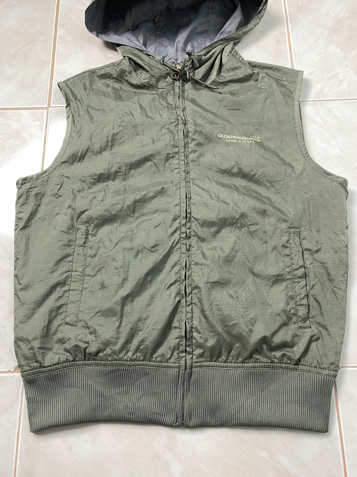 Calvin Klein Calvin Klein Khakis Usa Design Vest Jacket Size US S / EU 44-46 / 1 - 3 Thumbnail