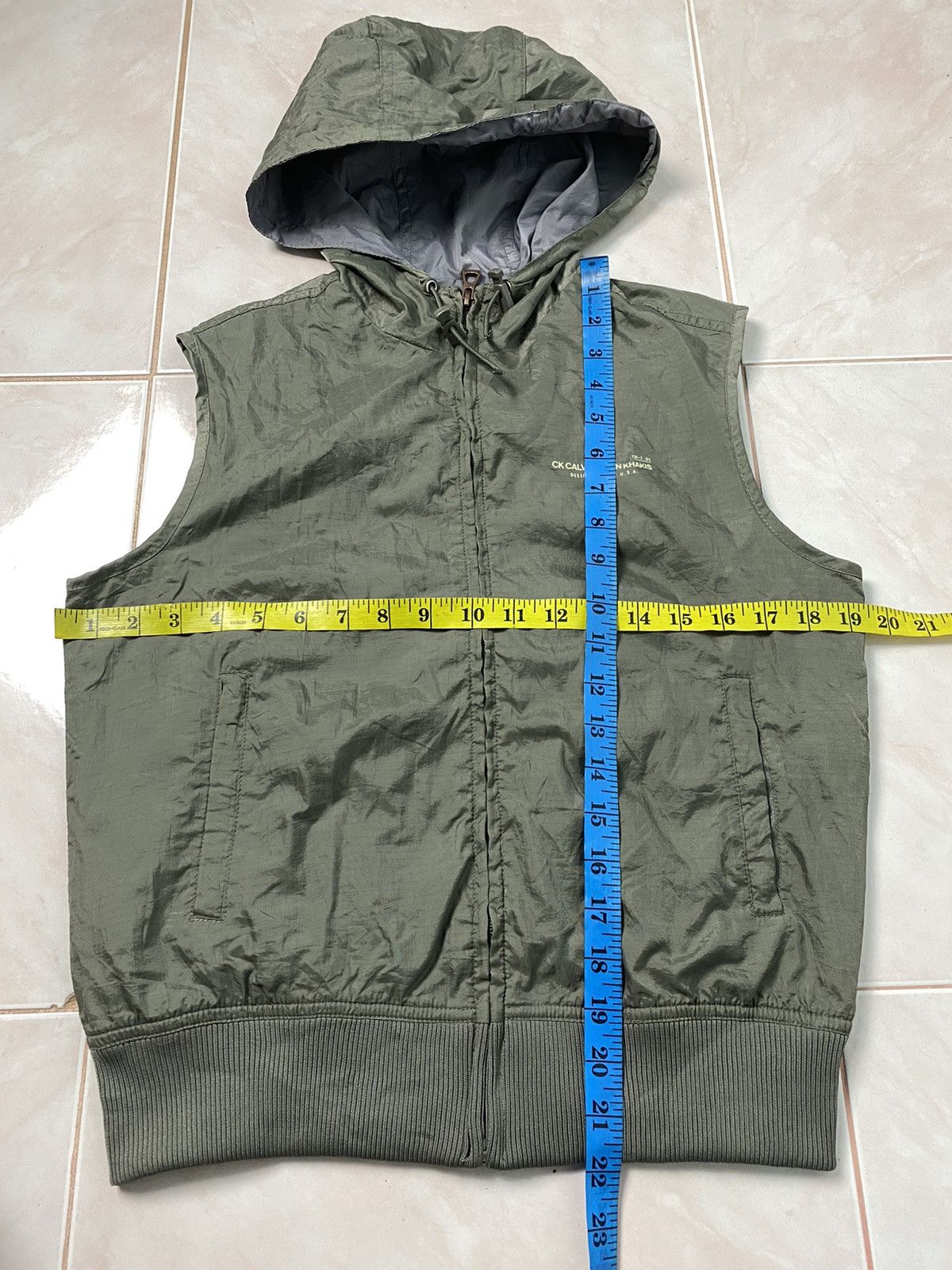 Calvin Klein Calvin Klein Khakis Usa Design Vest Jacket Size US S / EU 44-46 / 1 - 14 Thumbnail
