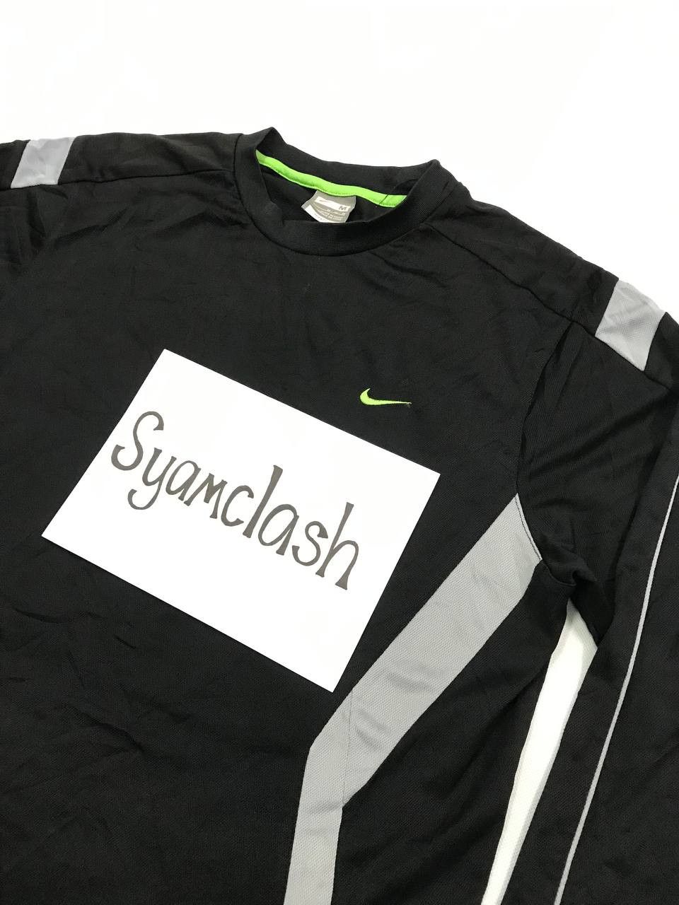 Nike Nike Fit Mini Swoosh Embroidered Long Sleeve Size US L / EU 52-54 / 3 - 2 Thumbnail