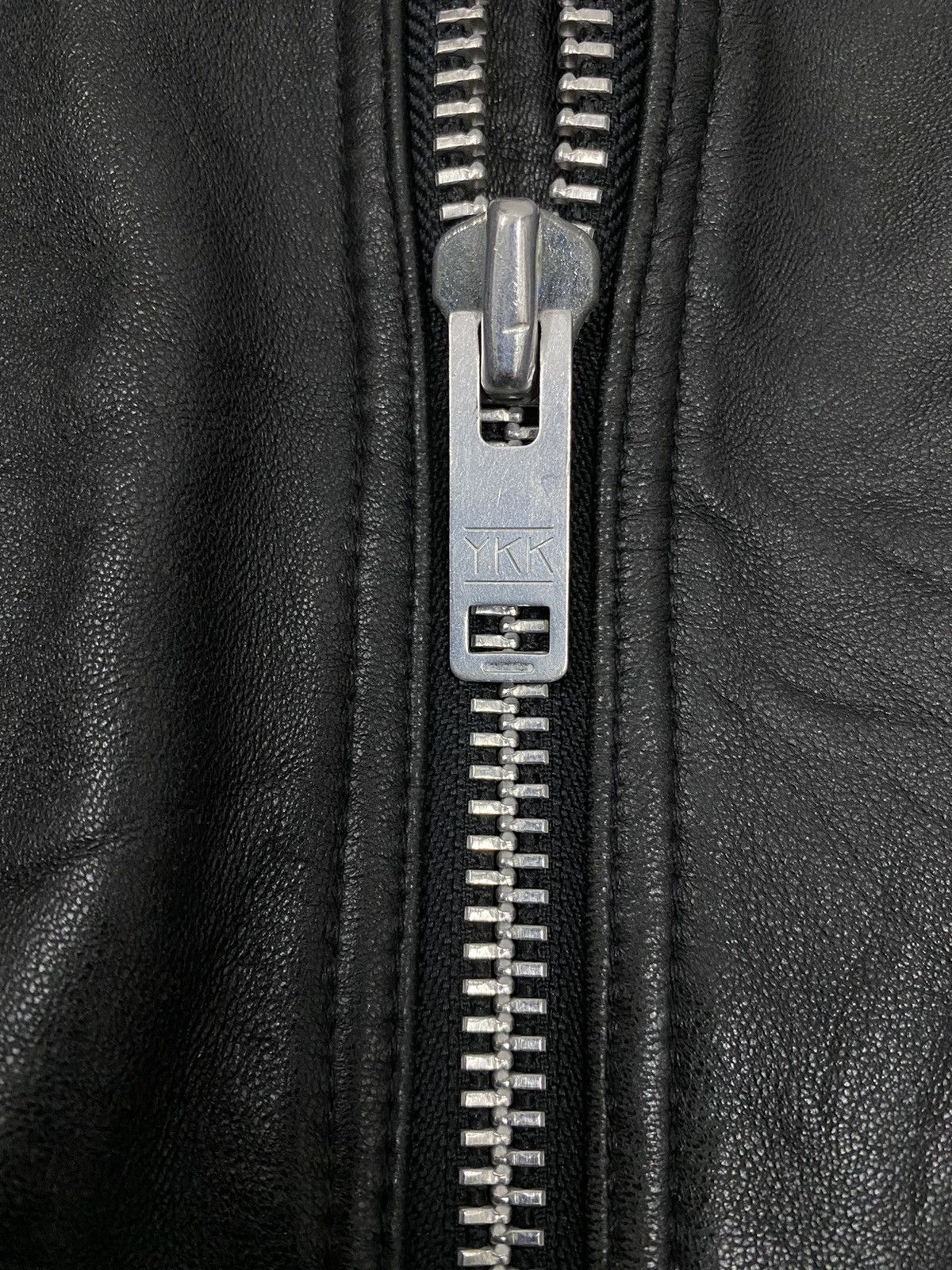 Sports Specialties Schillaci Leather Italy Double Collar Bikers Jacket Size US M / EU 48-50 / 2 - 7 Thumbnail