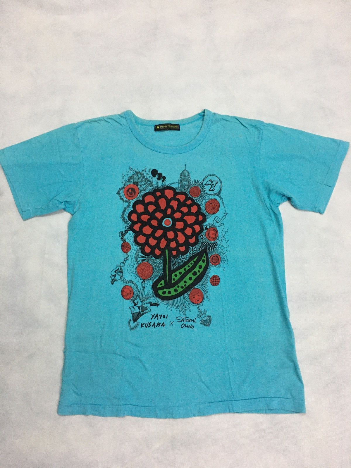 Designer × Japanese Brand × Takashi Murakami Takashi Murakami 24 hour Television tee Size US M / EU 48-50 / 2 - 1 Thumbnail