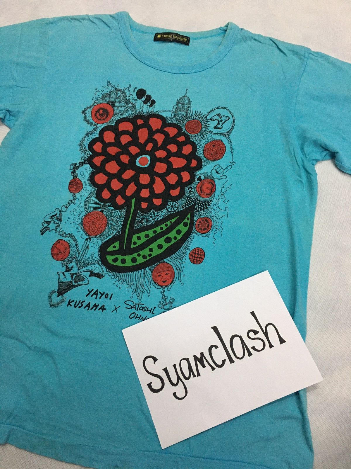 Designer × Japanese Brand × Takashi Murakami Takashi Murakami 24 hour Television tee Size US M / EU 48-50 / 2 - 2 Thumbnail