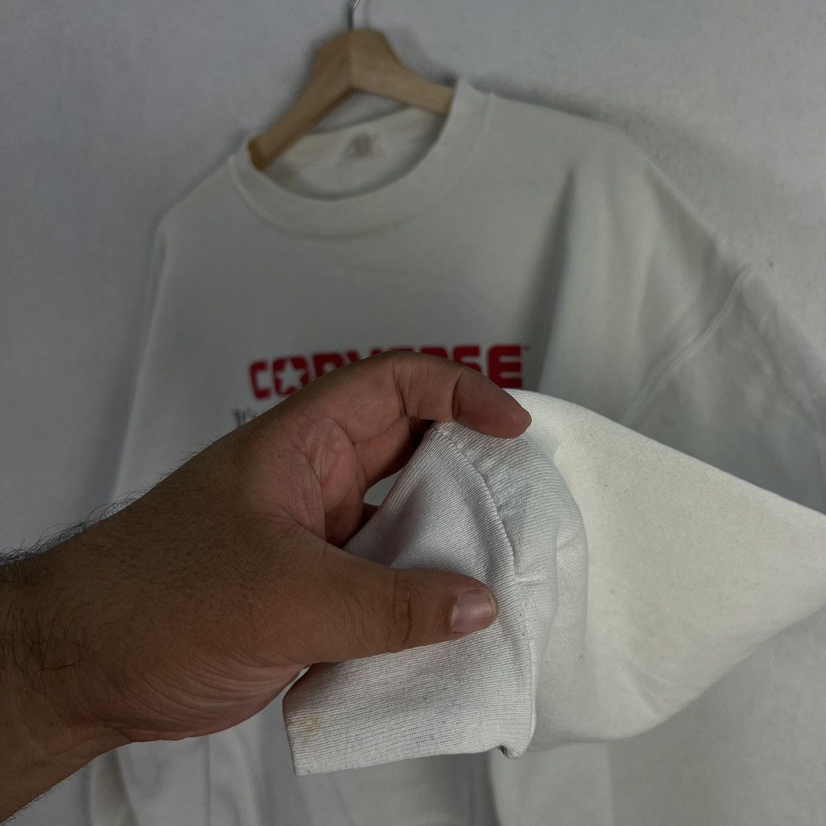 Converse TRUE VINTAGE CONVERSE MADE IN USA SWEATSHIRT BIG LOGO Size US XL / EU 56 / 4 - 4 Thumbnail