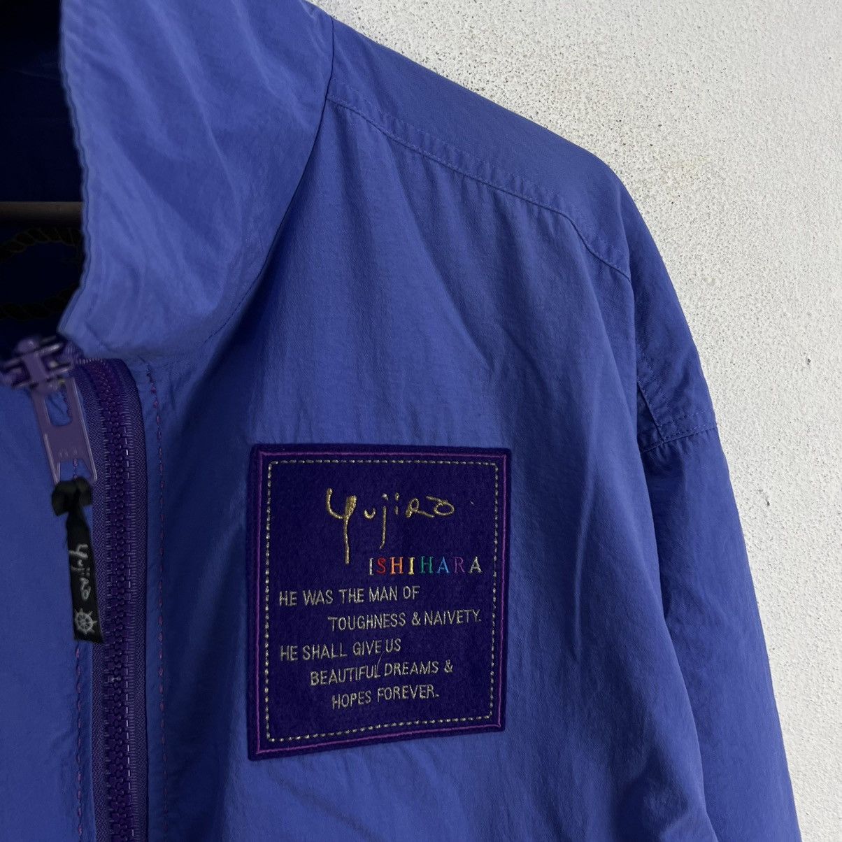 Japanese Brand VINTAGE BOMBER JACKET YUJIRO MADE IN JAPAN BIG LOGO Size US S / EU 44-46 / 1 - 4 Thumbnail