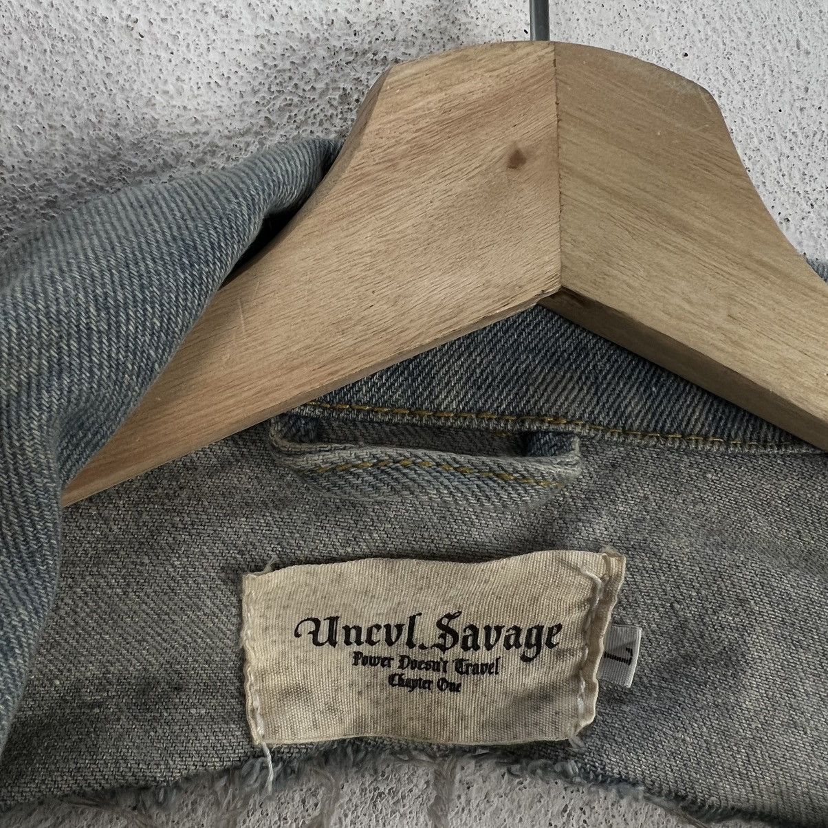 Band Tees RARE PUNK DISTRESSED DESIGN DENIM JACKET METALLICA BIG LOGO Size US L / EU 52-54 / 3 - 13 Thumbnail