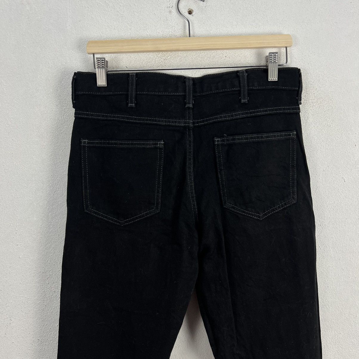 Japanese Brand RARE BLACK ICONIC JEANS UNIQLO JAPAN UNDERCOVER JUN TAKASHI Size US 34 / EU 50 - 9 Thumbnail