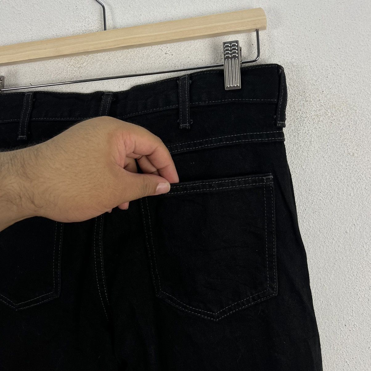 Japanese Brand RARE BLACK ICONIC JEANS UNIQLO JAPAN UNDERCOVER JUN TAKASHI Size US 34 / EU 50 - 10 Thumbnail