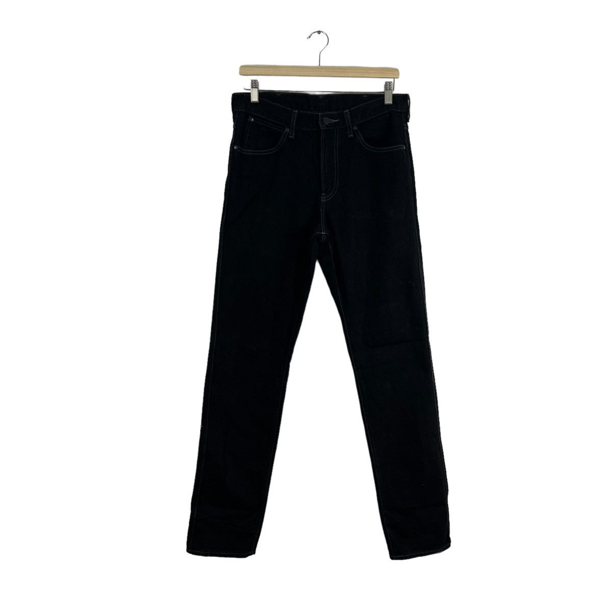 Japanese Brand RARE BLACK ICONIC JEANS UNIQLO JAPAN UNDERCOVER JUN TAKASHI Size US 34 / EU 50 - 1 Thumbnail