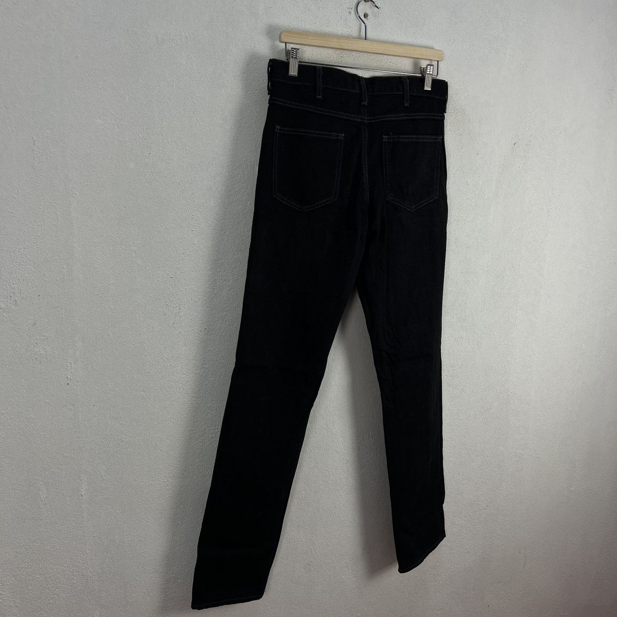 Japanese Brand RARE BLACK ICONIC JEANS UNIQLO JAPAN UNDERCOVER JUN TAKASHI Size US 34 / EU 50 - 8 Thumbnail