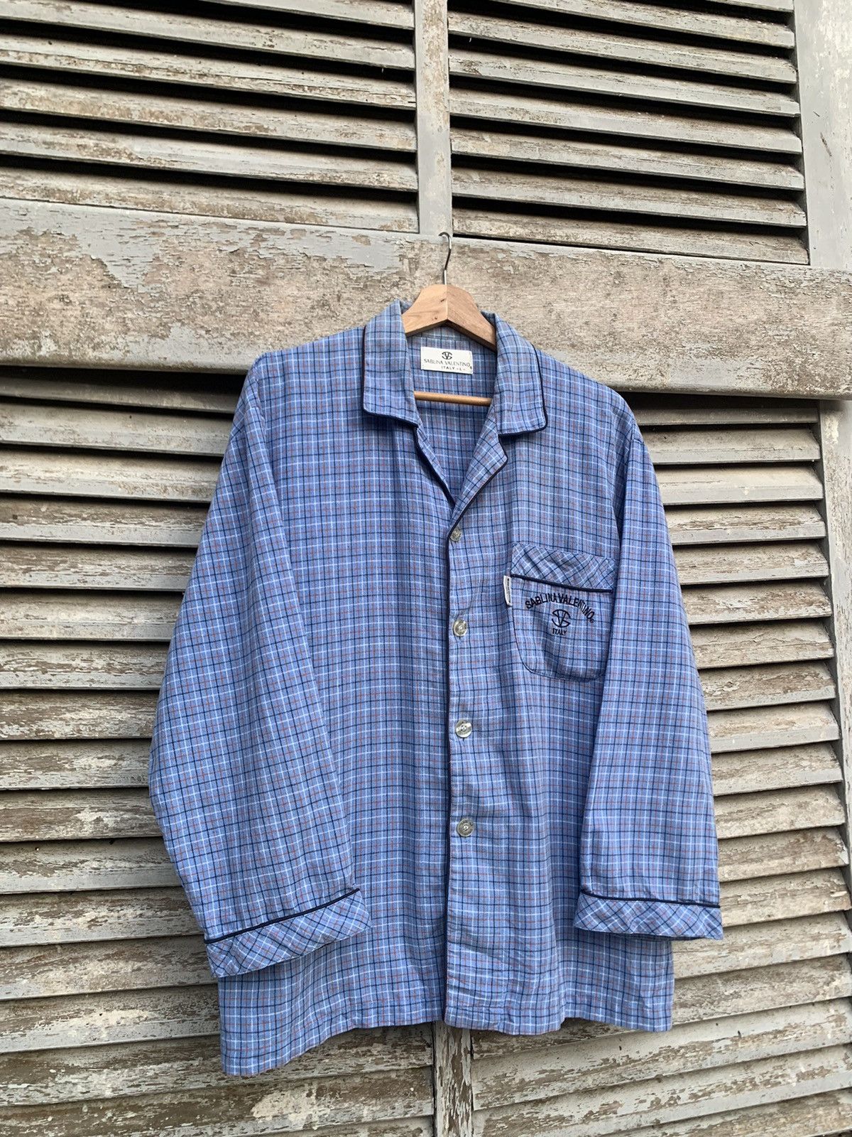 Vintage Sablina Valentino Italy Beautiful Striped Pajama Flannels Size US L / EU 52-54 / 3 - 2 Thumbnail