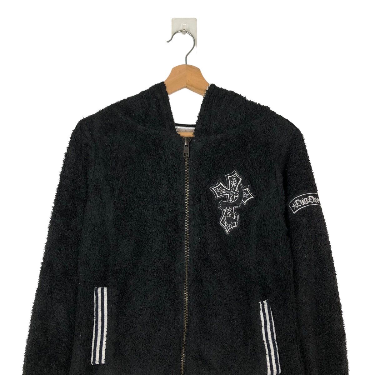 Japanese Brand VINTAGE DIG DEEP HOODIE BIG LOGO PUNK Size US L / EU 52-54 / 3 - 2 Thumbnail