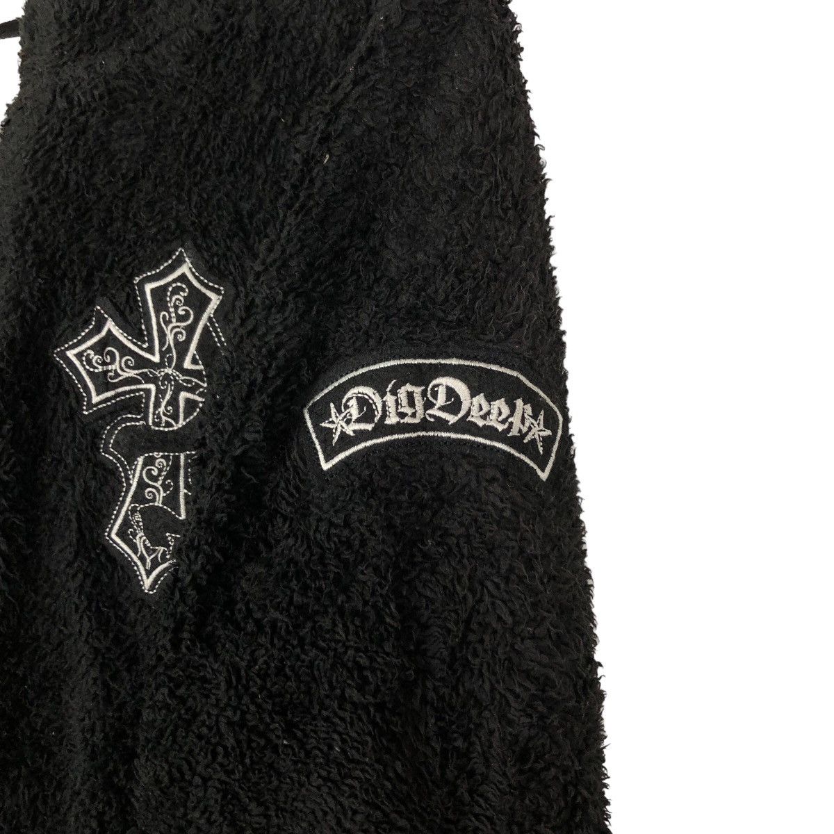 Japanese Brand VINTAGE DIG DEEP HOODIE BIG LOGO PUNK Size US L / EU 52-54 / 3 - 10 Thumbnail
