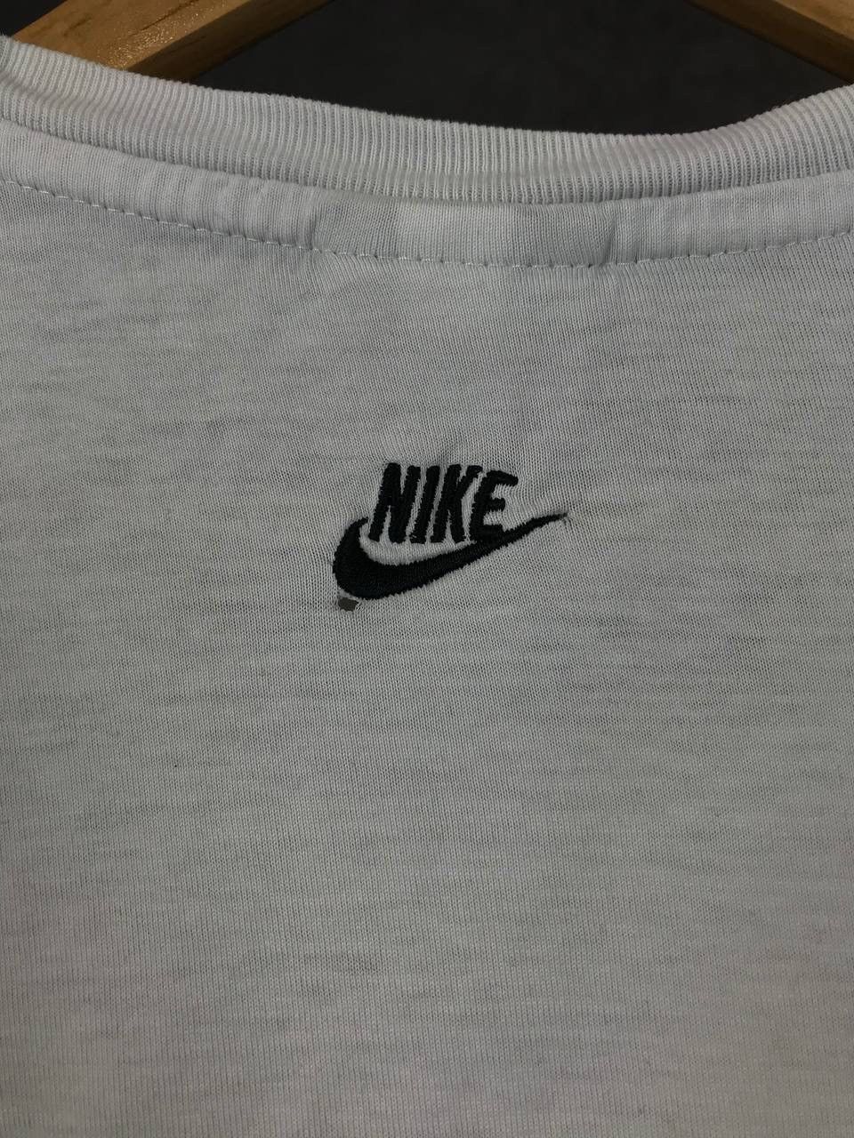 Nike × Vintage Nike swoosh streetwear vintage center logo tee Size US XL / EU 56 / 4 - 8 Thumbnail