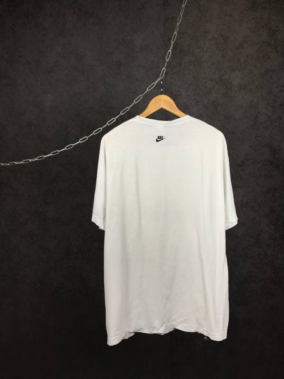 Nike × Vintage Nike swoosh streetwear vintage center logo tee Size US XL / EU 56 / 4 - 6 Thumbnail