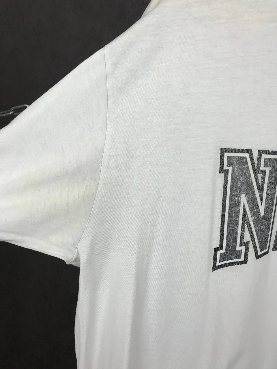 Nike × Vintage Nike swoosh streetwear vintage center logo tee Size US XL / EU 56 / 4 - 12 Thumbnail