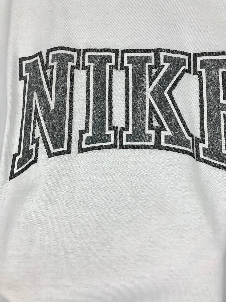 Nike × Vintage Nike swoosh streetwear vintage center logo tee Size US XL / EU 56 / 4 - 5 Thumbnail