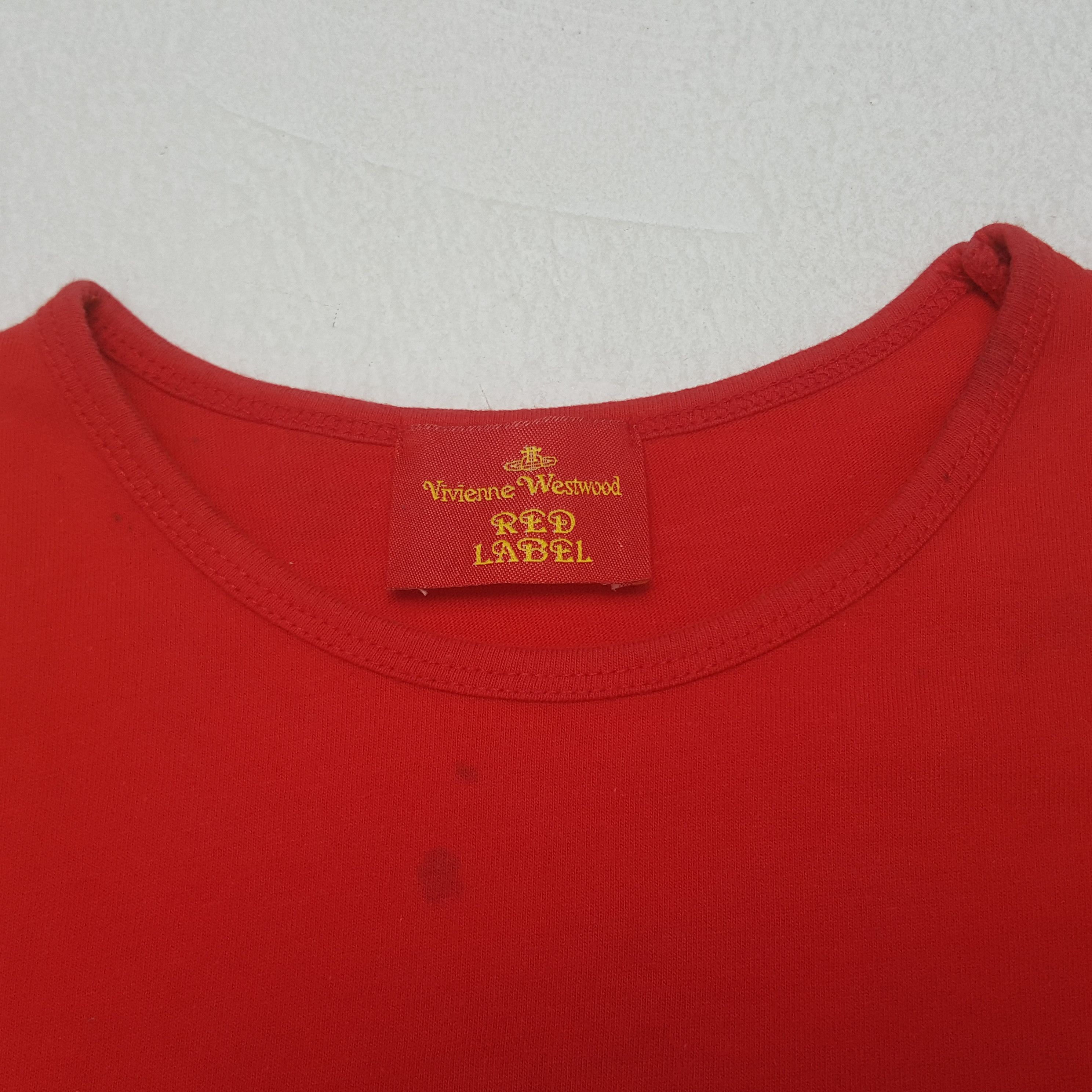 Vintage × Vivienne Westwood Vintage Vivienne Westwood Red Label Tshirt Size S / US 4 / IT 40 - 4 Thumbnail