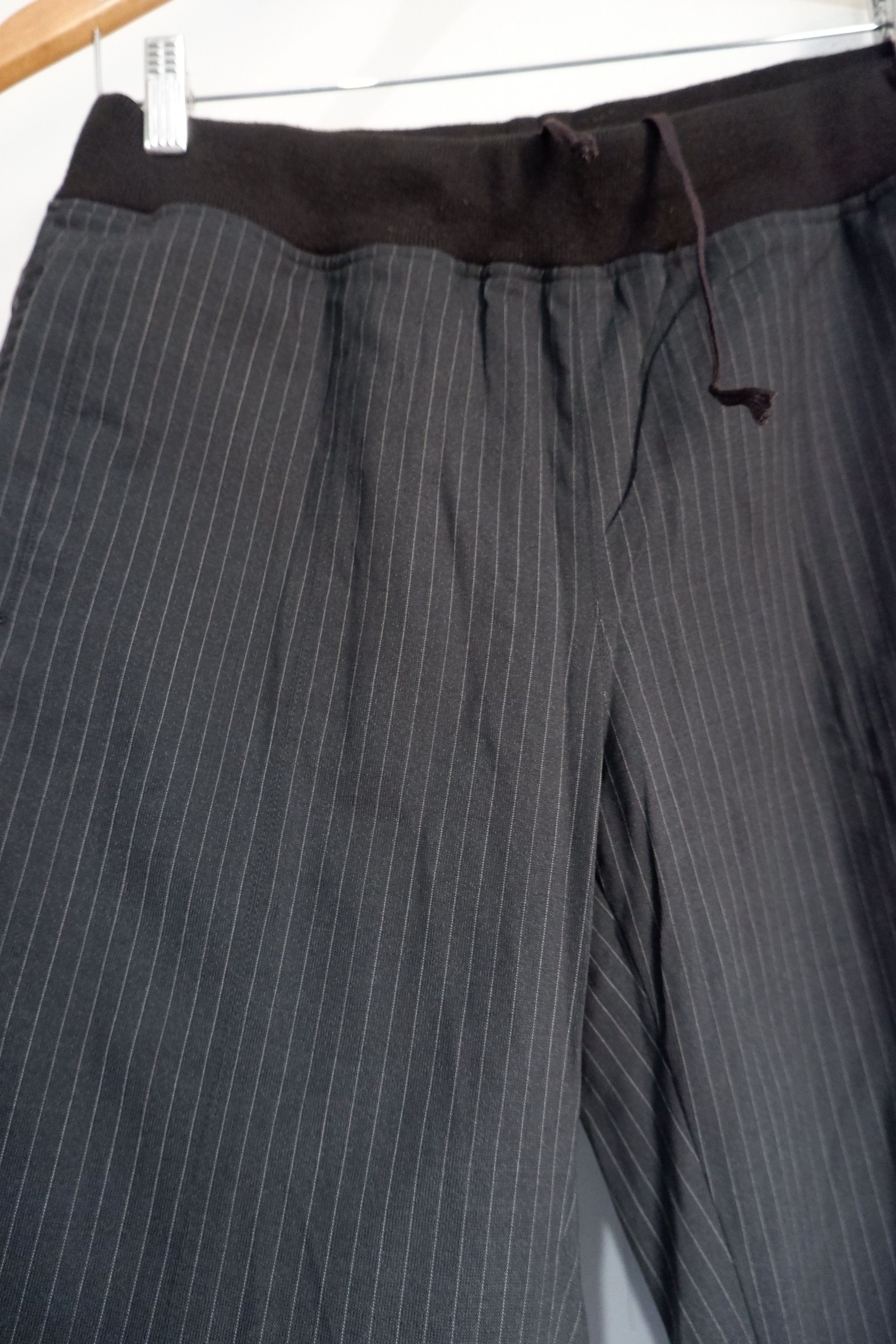 Yohji Yamamoto Vintage AAR Yohji Yamamoto Laine Wool Ribbed Waist Pants Size US 32 / EU 48 - 6 Thumbnail