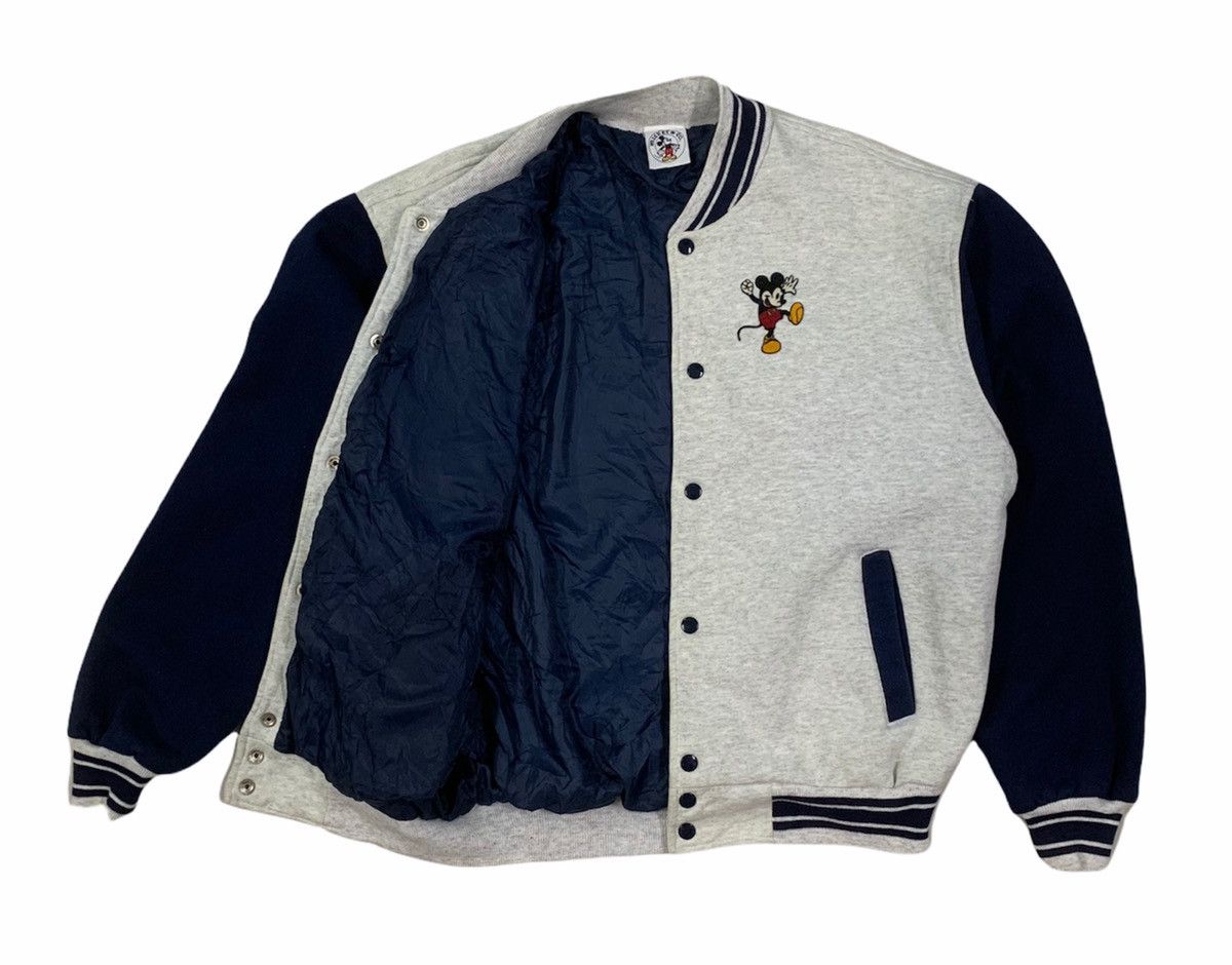 Disney 🖤 Vintage Disney Mickey's Mouse Varsity Jacket Size US M / EU 48-50 / 2 - 5 Thumbnail