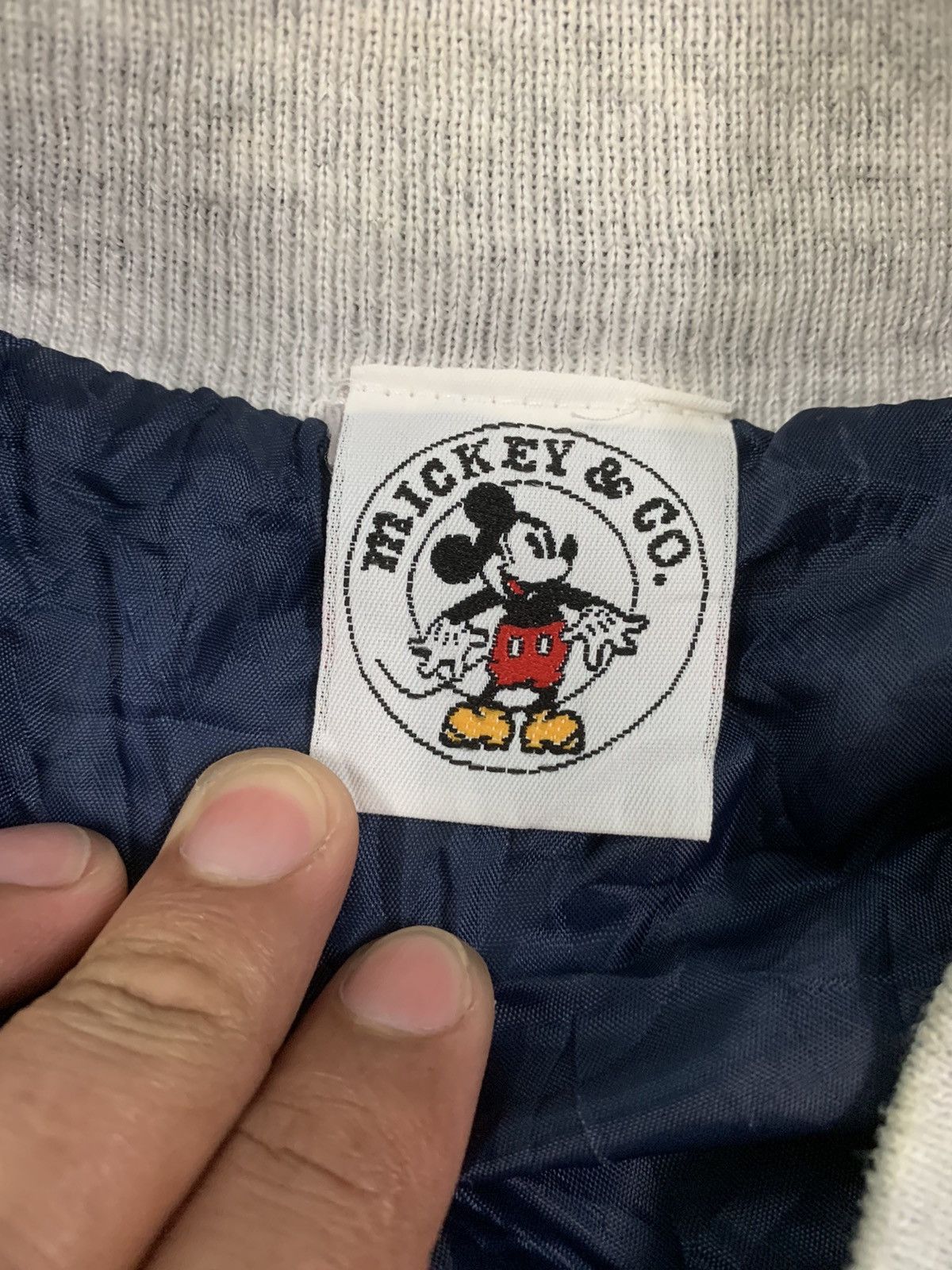 Disney 🖤 Vintage Disney Mickey's Mouse Varsity Jacket Size US M / EU 48-50 / 2 - 7 Thumbnail