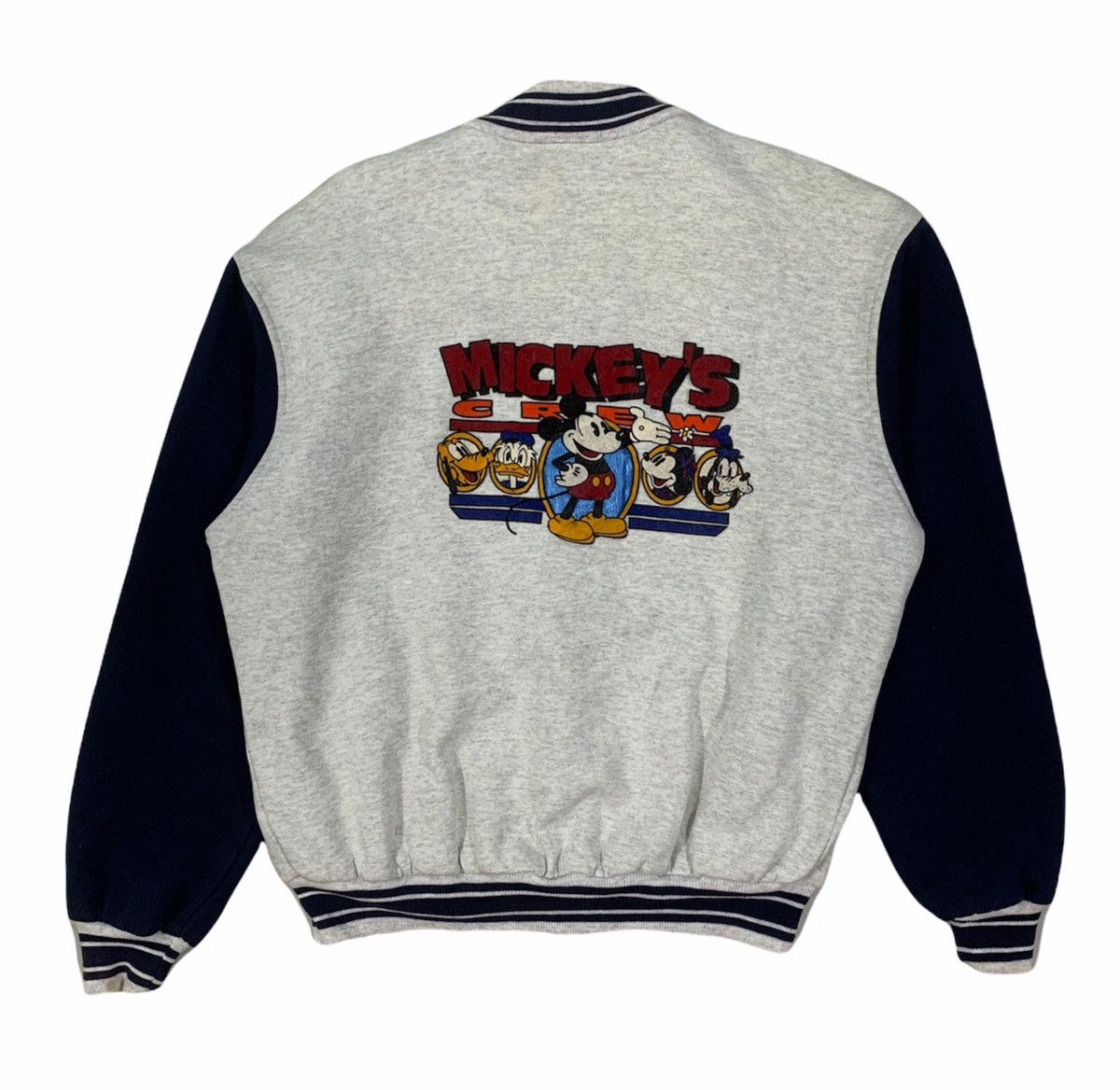 Vintage mickey mouse varsity jacket clearance