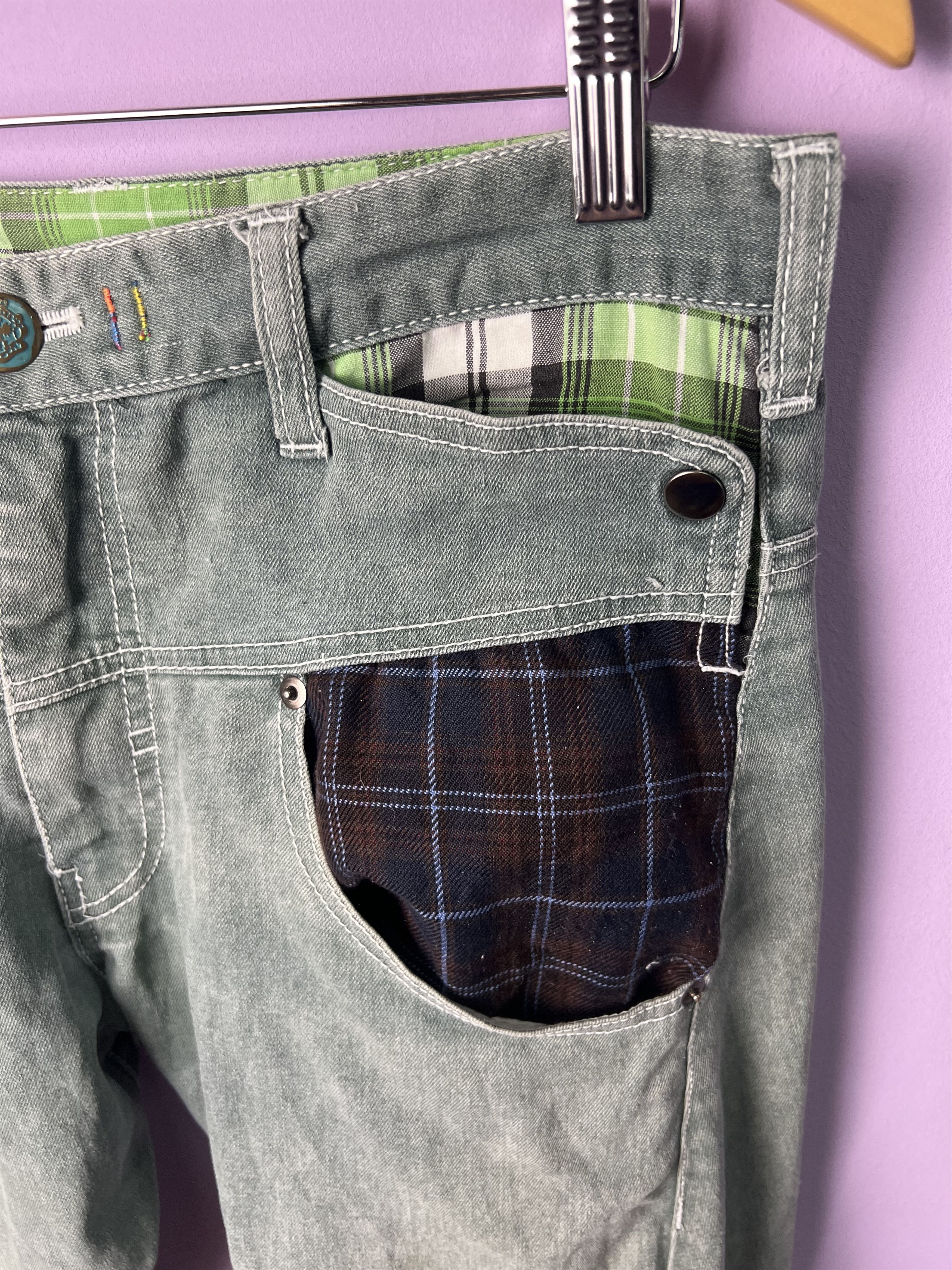 Japanese Brand 🔥Rare Upstart Bondage Denim Size US 32 / EU 48 - 8 Thumbnail