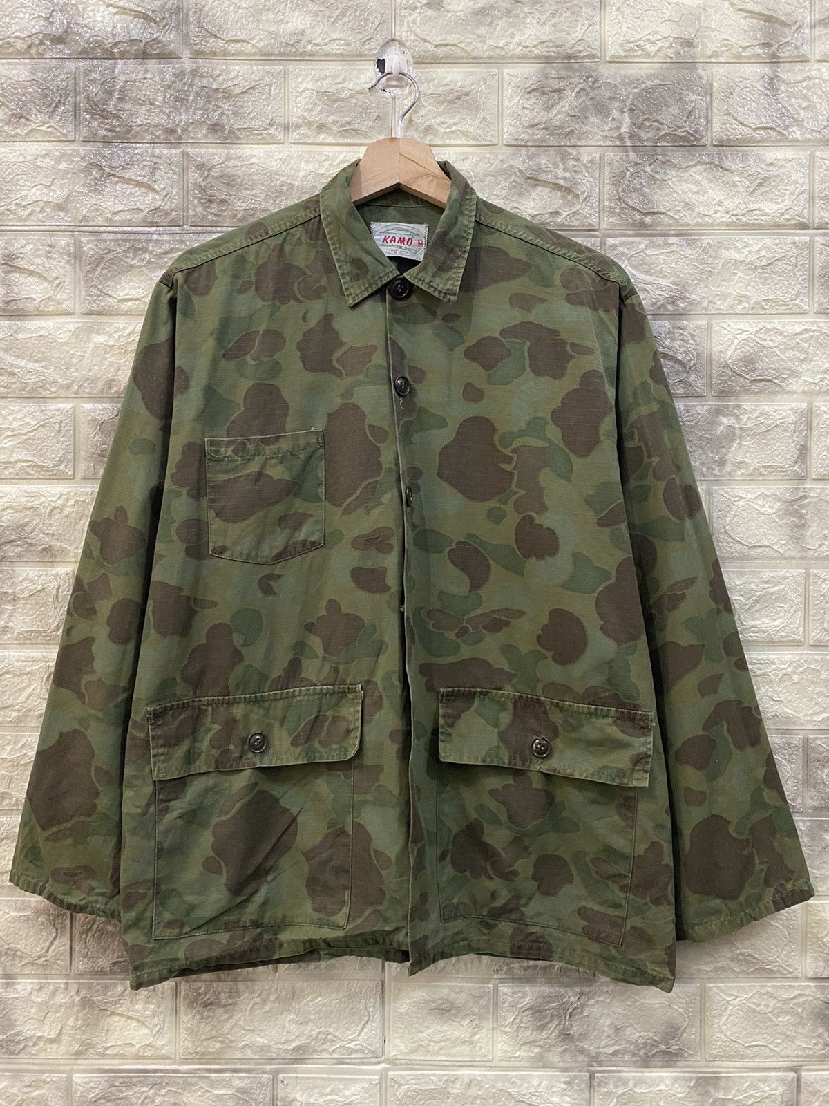 Vintage Vintage Kamo military jacket Size US M / EU 48-50 / 2 - 2 Thumbnail