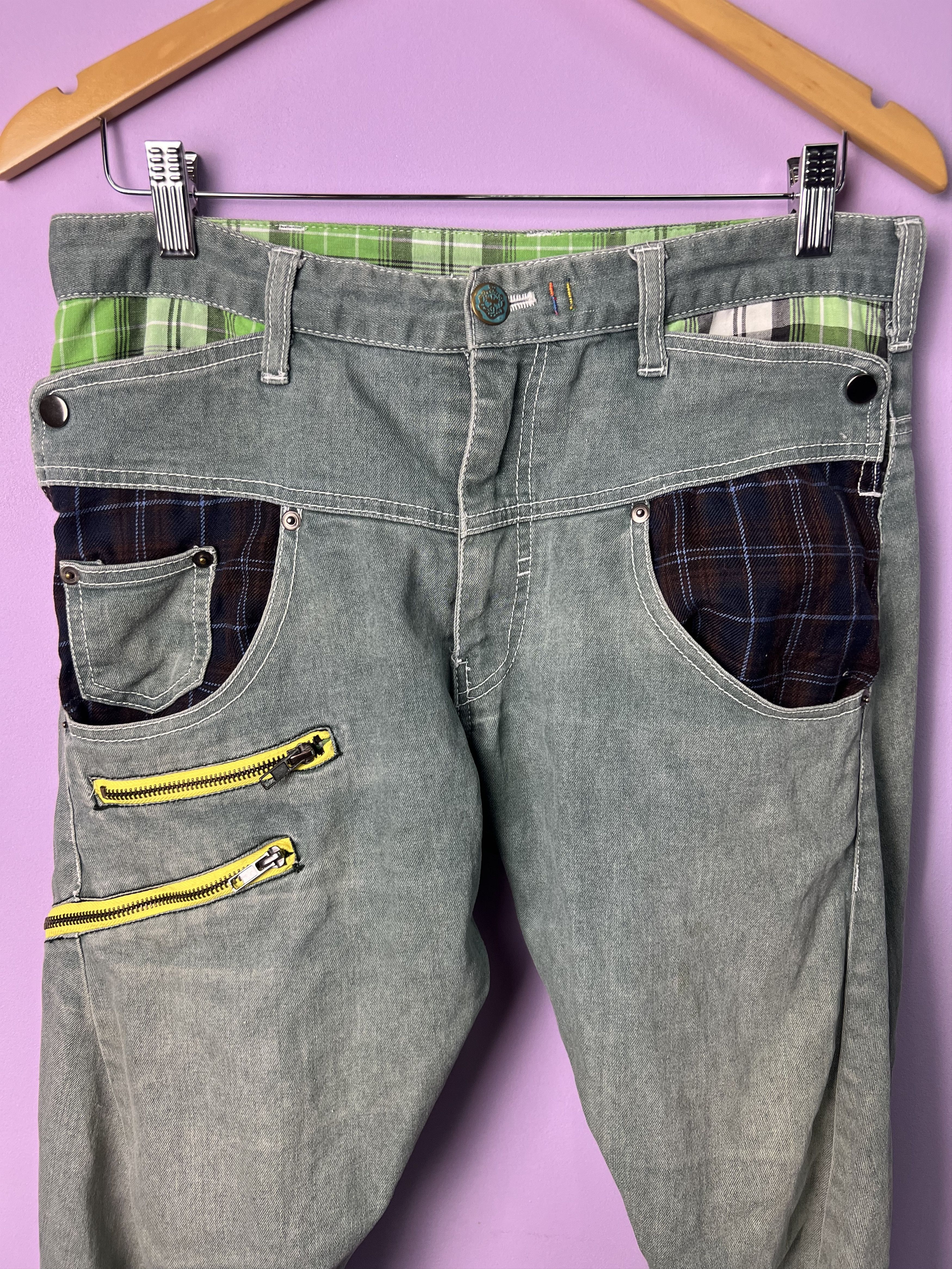 Japanese Brand 🔥Rare Upstart Bondage Denim Size US 32 / EU 48 - 3 Thumbnail
