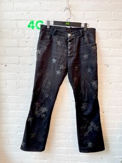 Chrome Hearts 75 Cross Patch Jeans (1 of 1)