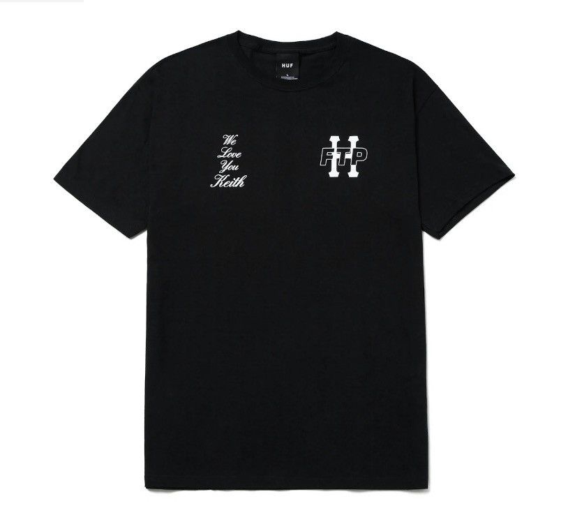Fuck The Population × Huf NEW Fuck The Population FTP Huf Keith Tee Shirt Logo Black Size US S / EU 44-46 / 1 - 7 Thumbnail