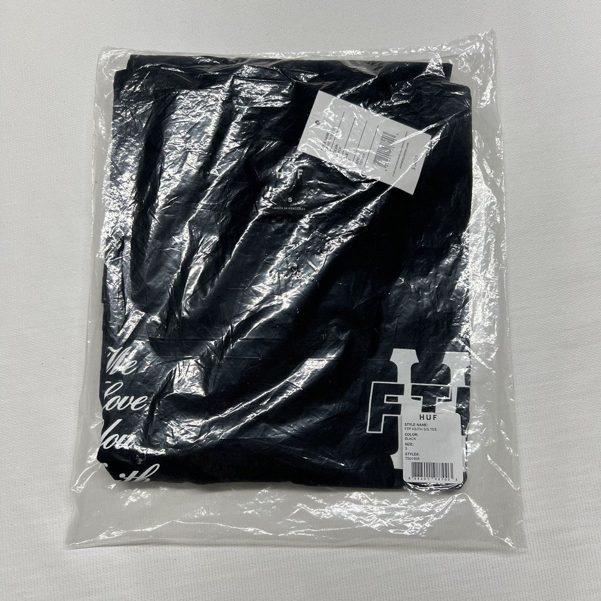 Fuck The Population × Huf NEW Fuck The Population FTP Huf Keith Tee Shirt Logo Black Size US S / EU 44-46 / 1 - 2 Thumbnail