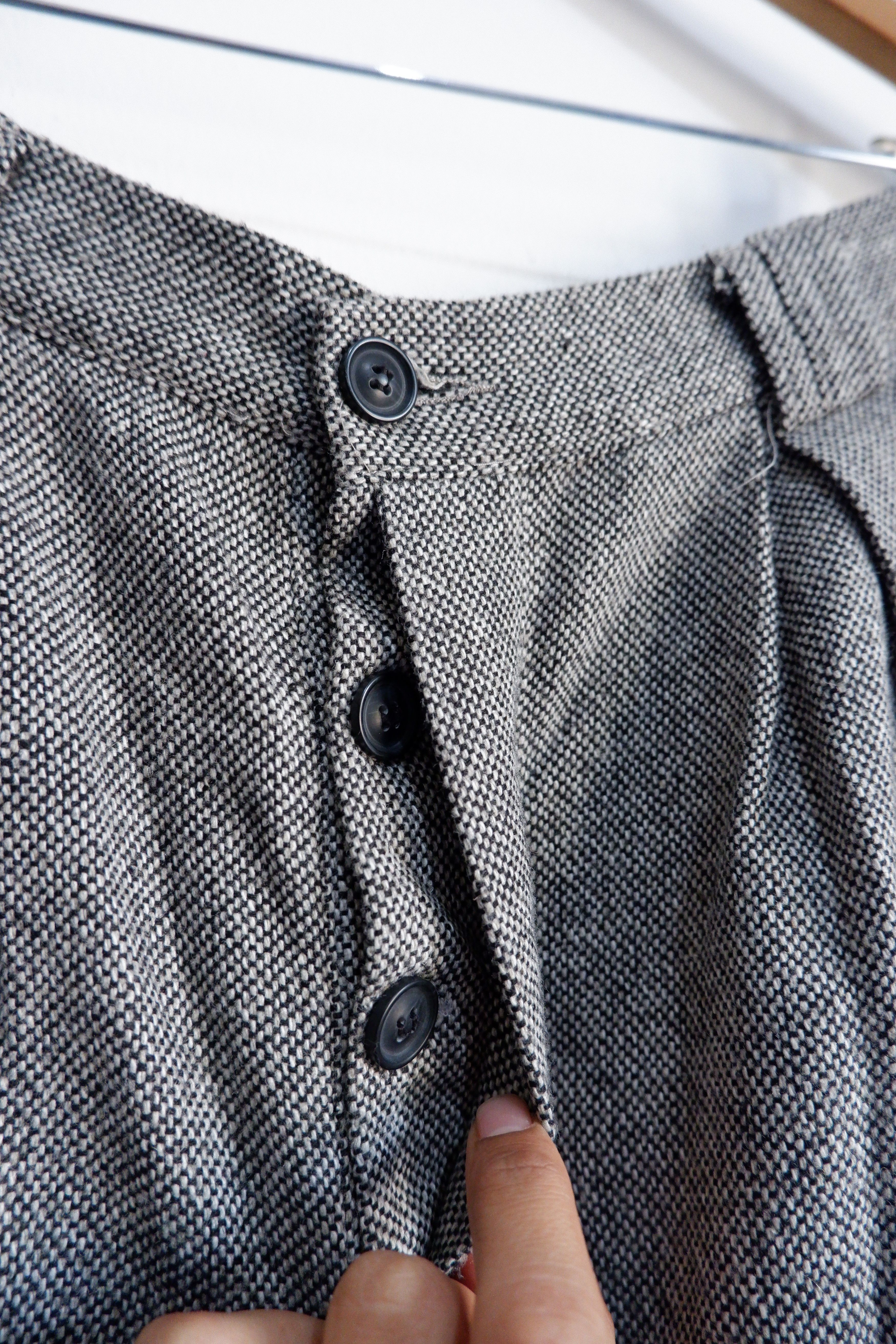 Japanese Brand Vintage GGD Drop Crotch Double Waist Knit Pants Size US 32 / EU 48 - 5 Thumbnail
