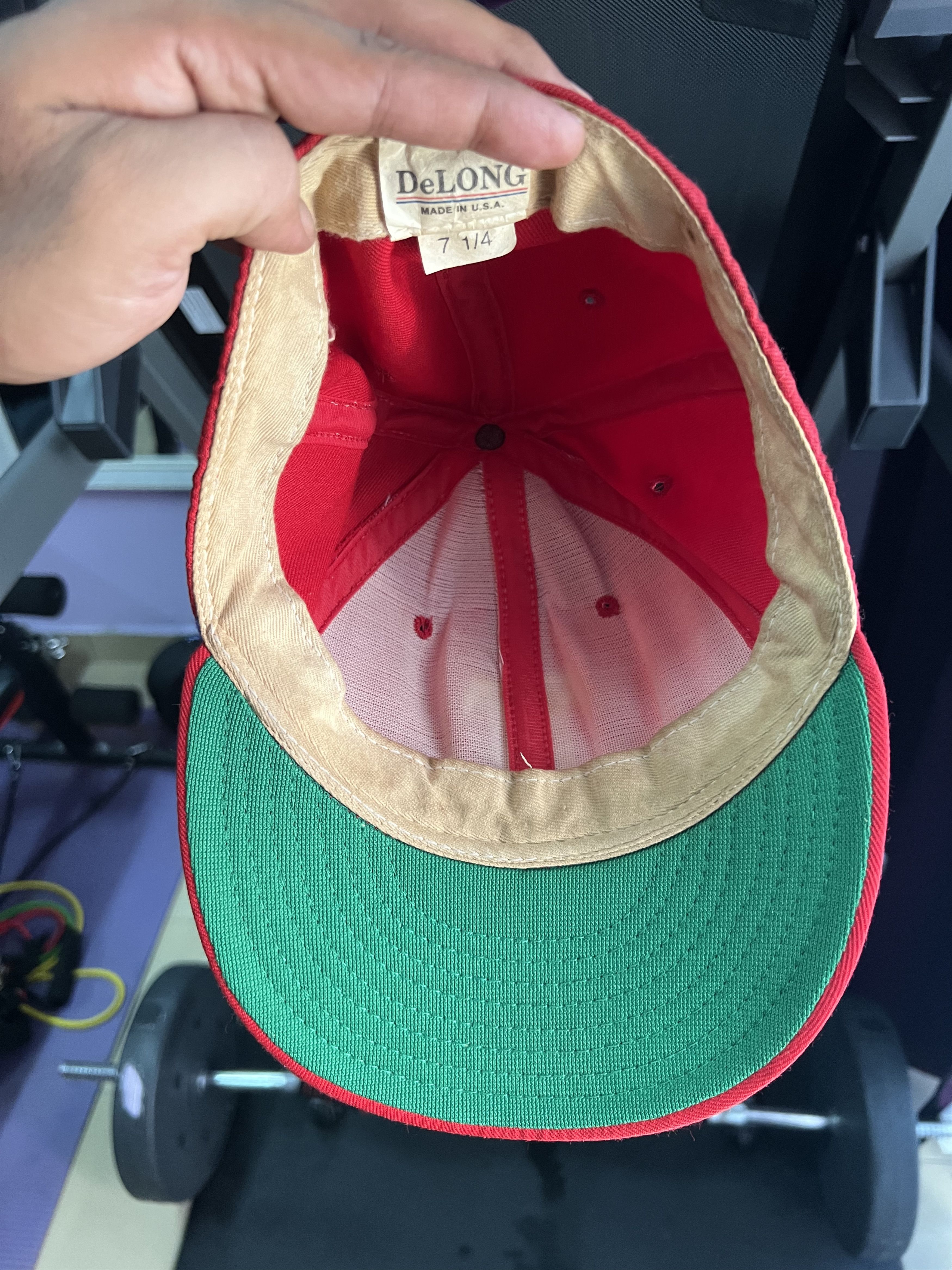 Delong 🔥Made in USA Vintage Delong TM Snapback Size ONE SIZE - 7 Thumbnail