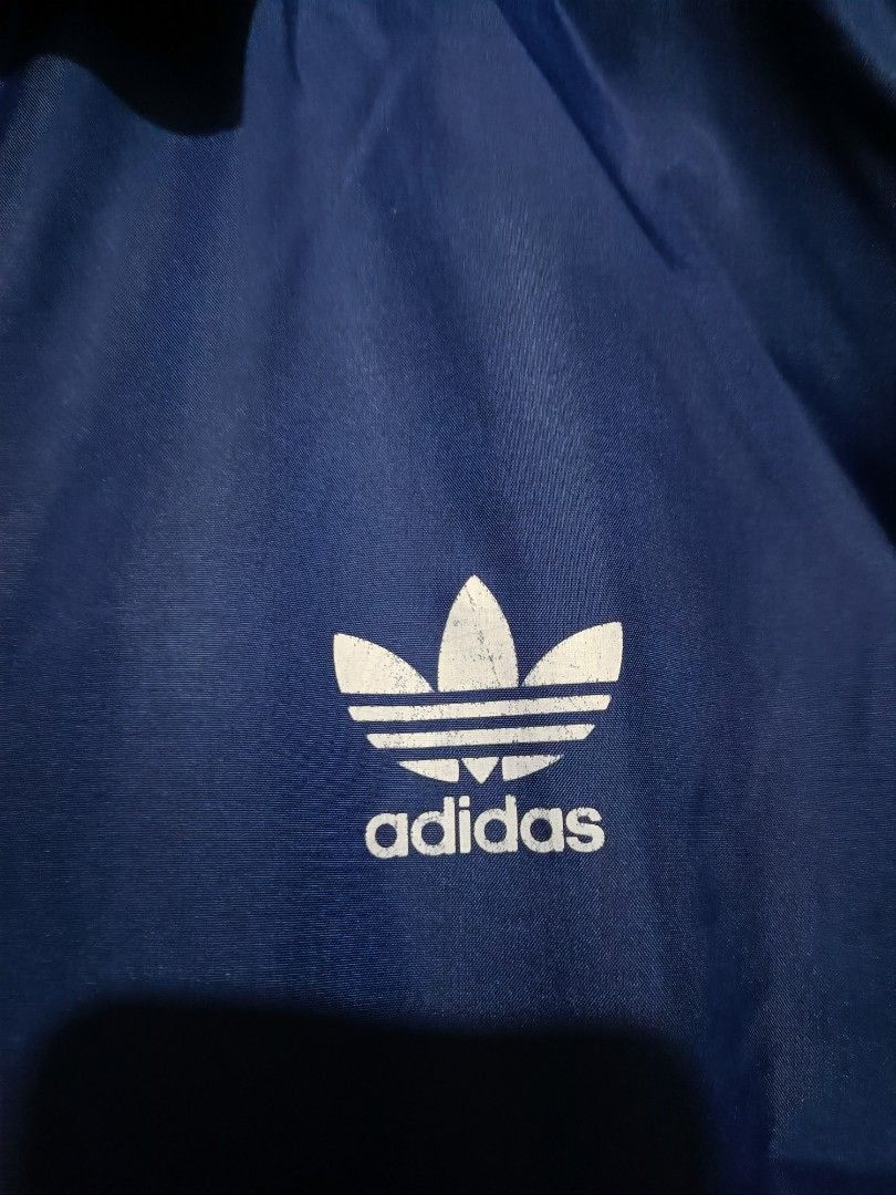 Adidas × Vintage Vintage 90s adidas nylon zipper coach jacket Size US L / EU 52-54 / 3 - 3 Thumbnail