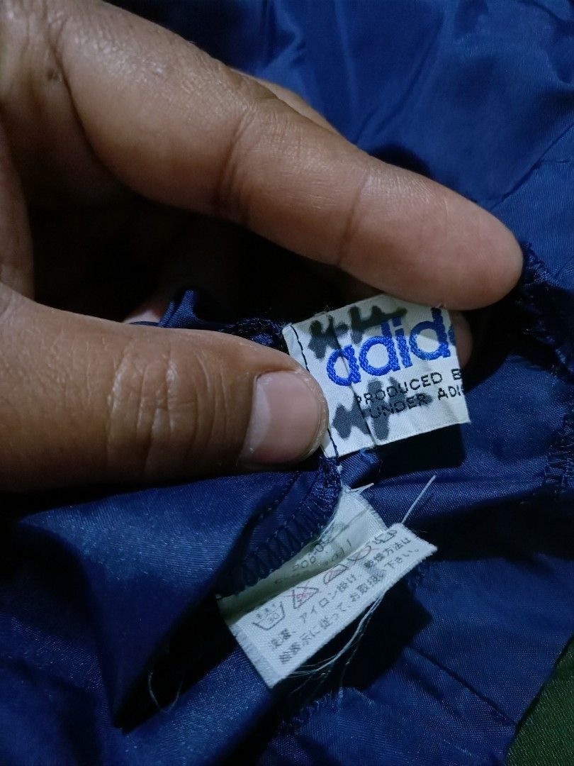 Adidas × Vintage Vintage 90s adidas nylon zipper coach jacket Size US L / EU 52-54 / 3 - 7 Thumbnail