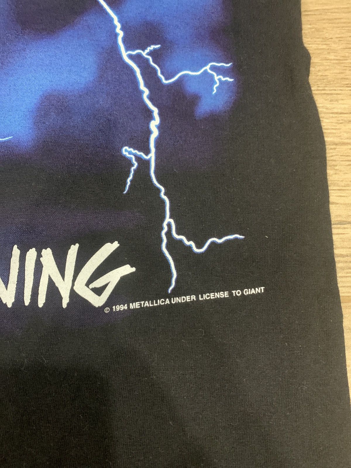 Giant × Metallica × Vintage Metallica Ride The Lightning Vtg 1994 Size US S / EU 44-46 / 1 - 2 Thumbnail