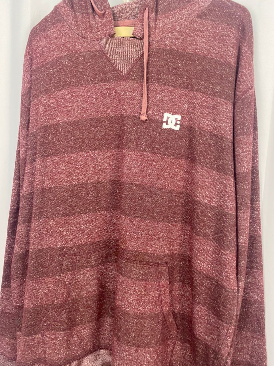 DC DC small logo stripe hoodie pullover Size US L / EU 52-54 / 3 - 6 Thumbnail