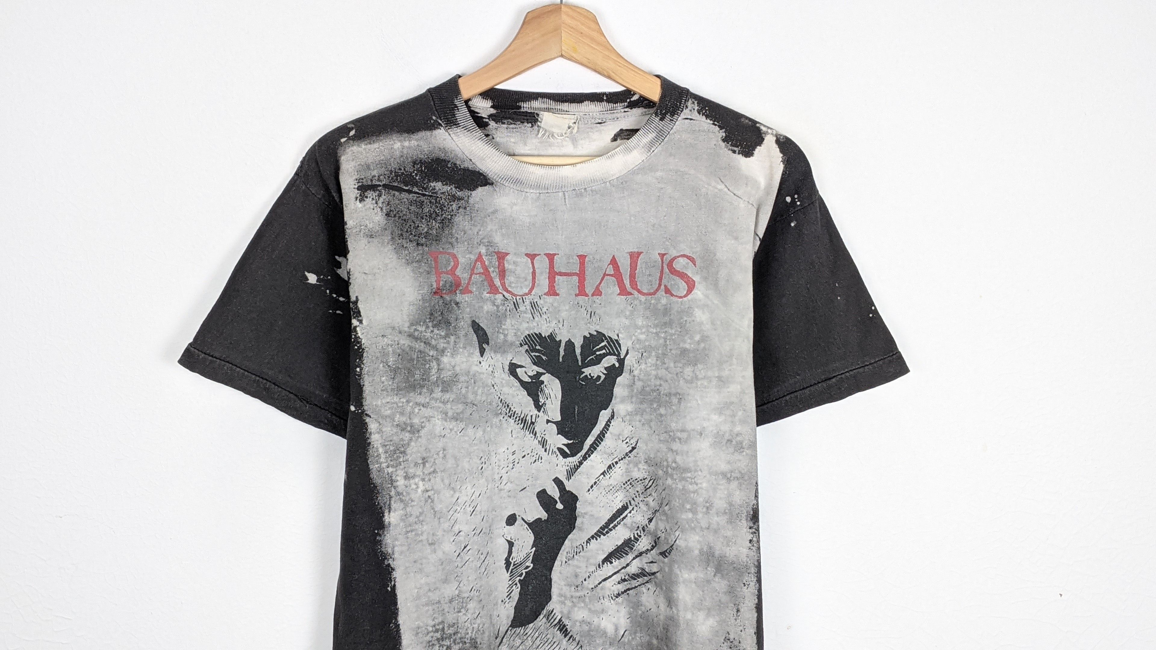 Band Tees Vintage Bauhaus Acidwash Mosquitohead Shirt Size US M / EU 48-50 / 2 - 2 Thumbnail