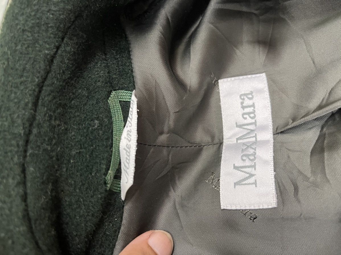 Max Mara CASHMERE🔥Luxury MAX MARA ITALY Velvet Wool Long Jacket Size US L / EU 52-54 / 3 - 5 Thumbnail