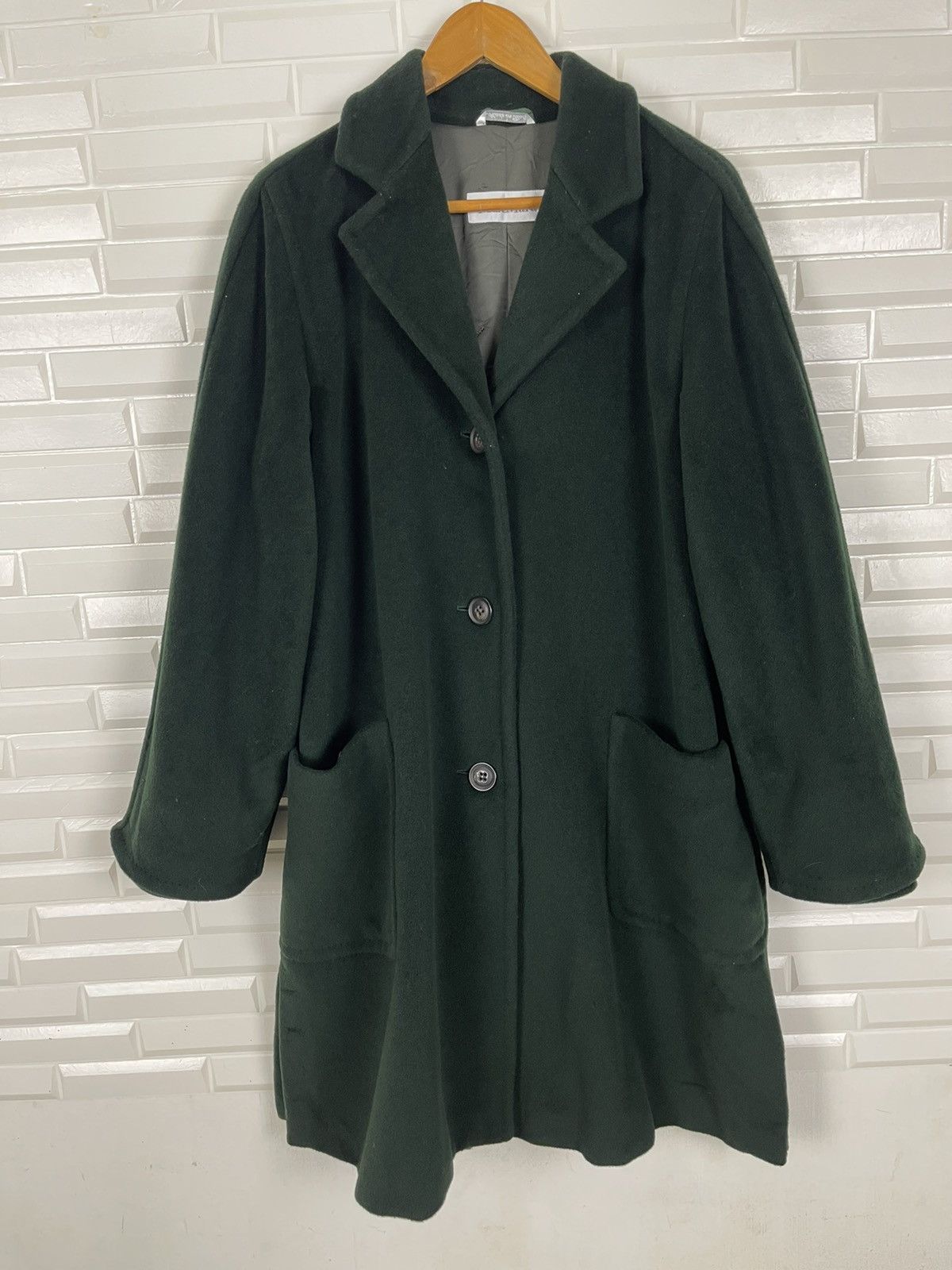 Max Mara CASHMERE🔥Luxury MAX MARA ITALY Velvet Wool Long Jacket Size US L / EU 52-54 / 3 - 1 Thumbnail