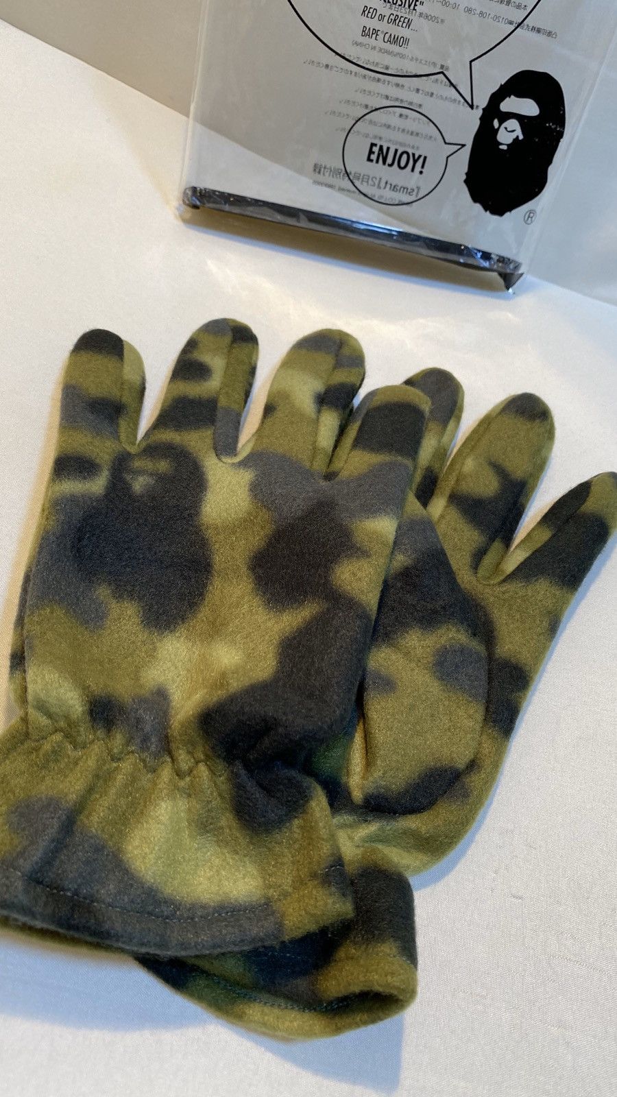 Japanese Brand Camo gloves Size ONE SIZE - 6 Thumbnail