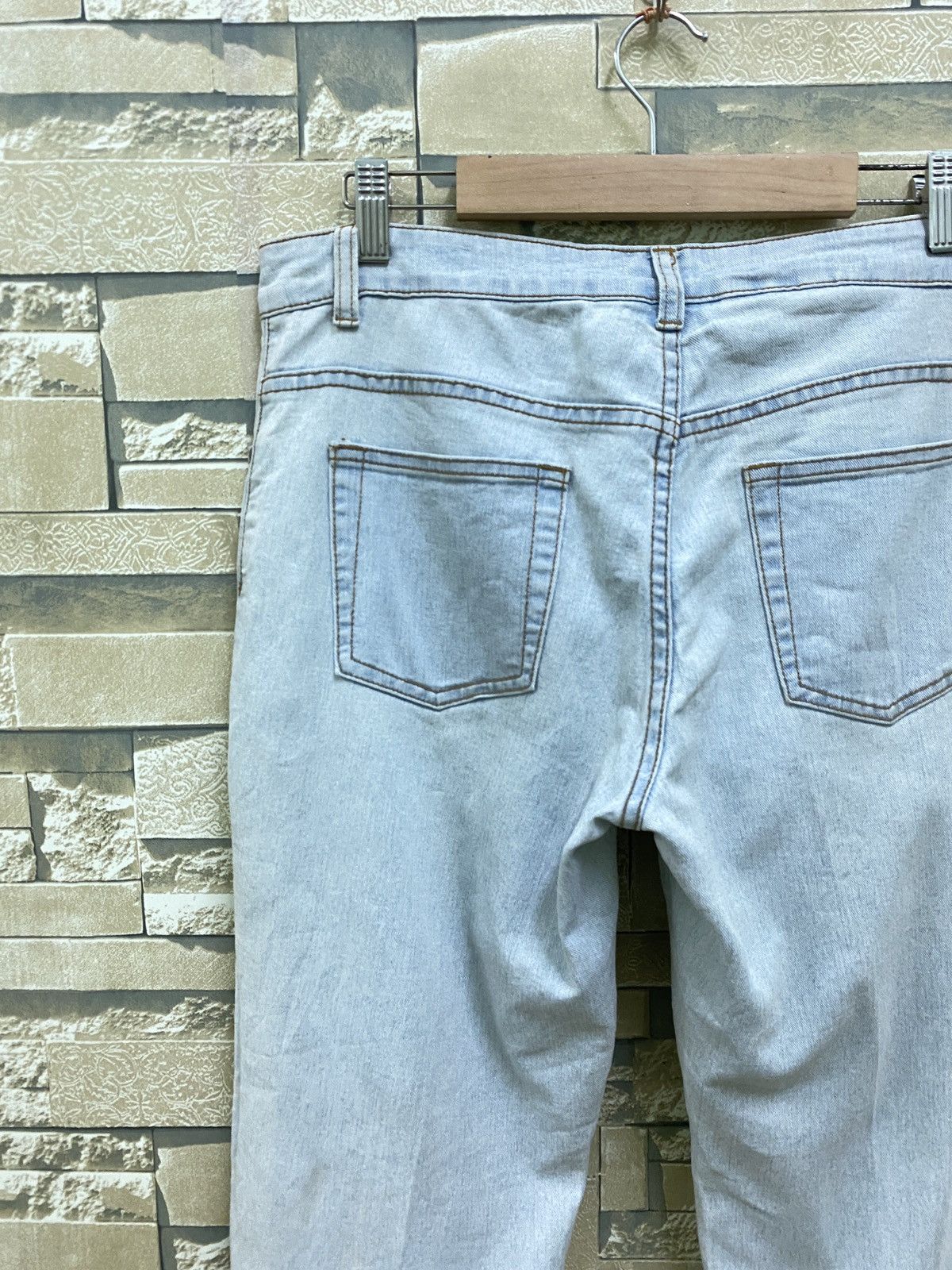 Other CACHE Dragon Custom Bead Scretch Bootcut Flared Denim Pant Size US 30 / EU 46 - 13 Thumbnail