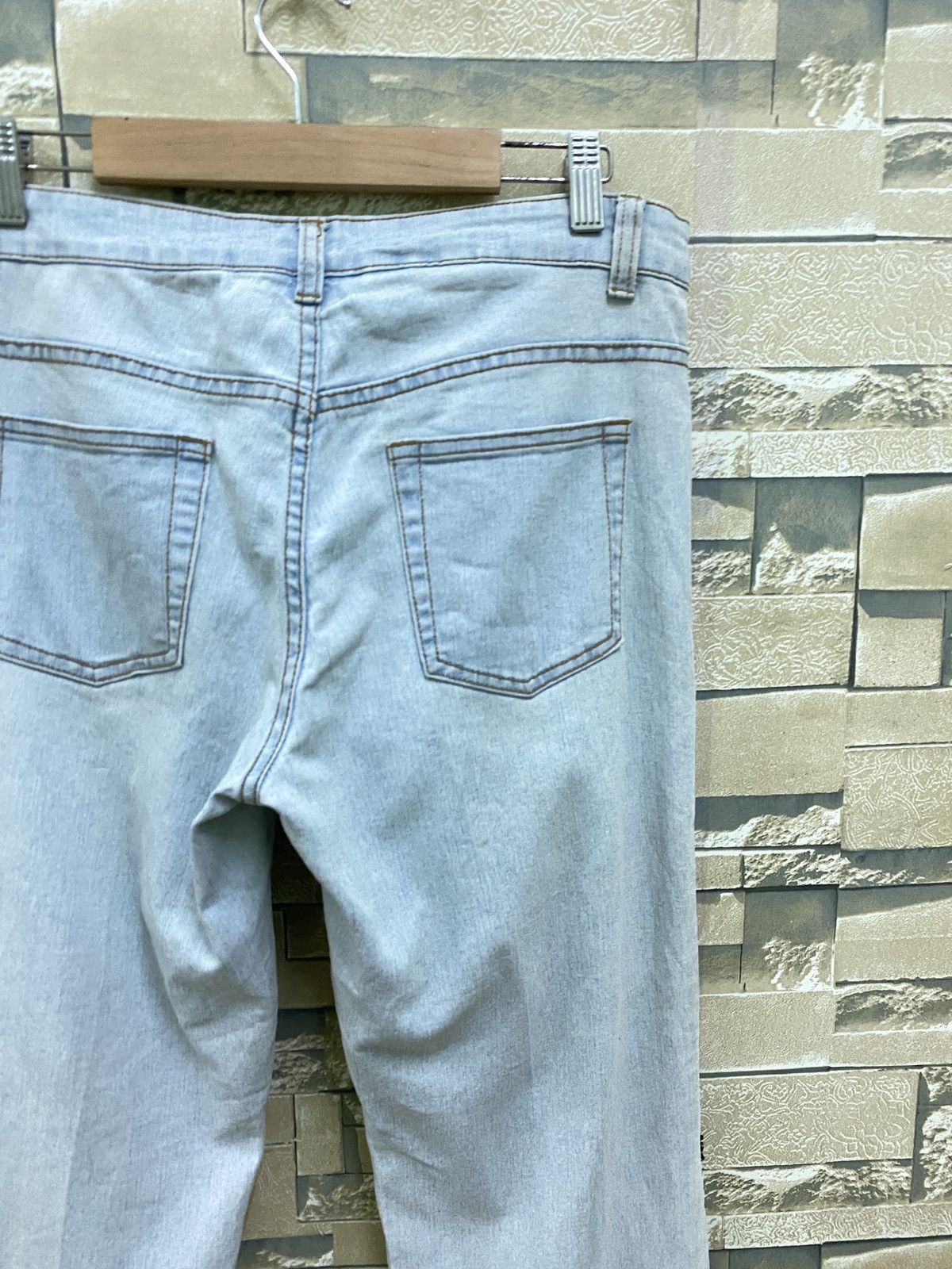 Other CACHE Dragon Custom Bead Scretch Bootcut Flared Denim Pant Size US 30 / EU 46 - 14 Thumbnail