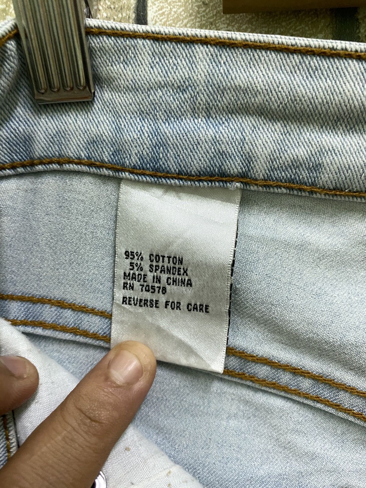 Other CACHE Dragon Custom Bead Scretch Bootcut Flared Denim Pant Size US 30 / EU 46 - 17 Thumbnail