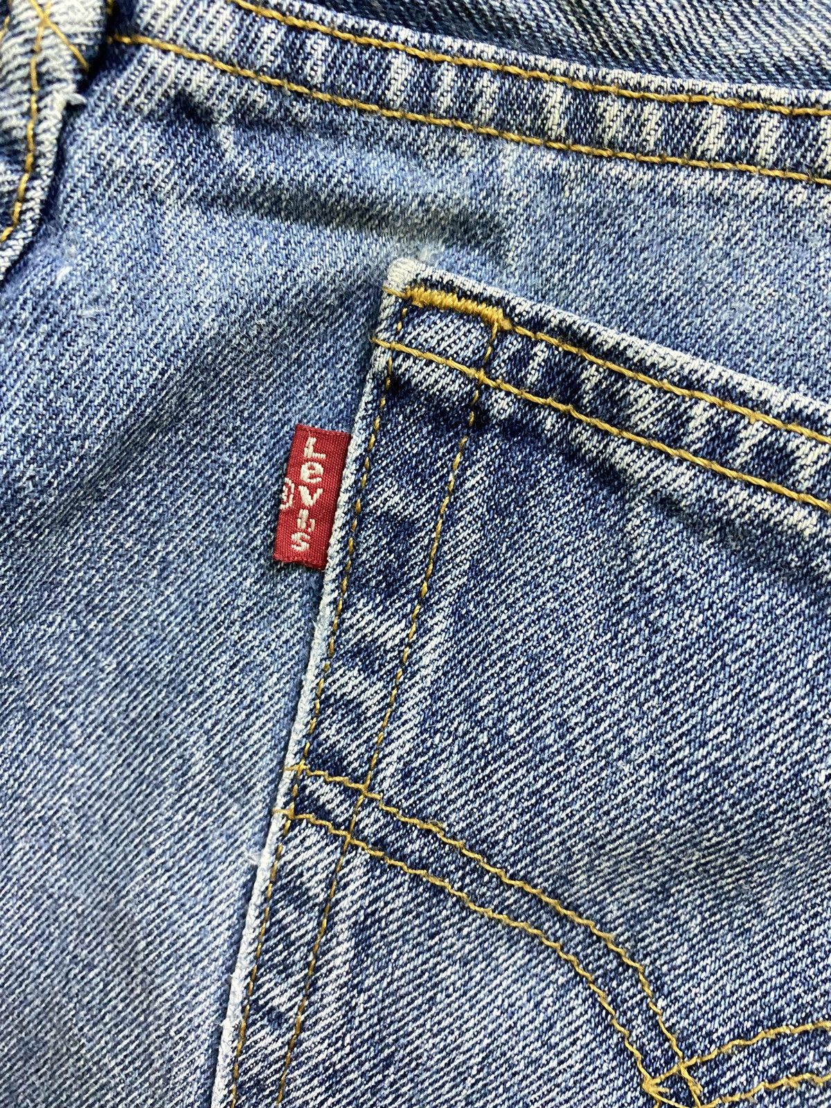 Levi's × Vintage Vintage Levi's 517 Flared Distressed Denim Jeans Size US 28 / EU 44 - 18 Thumbnail