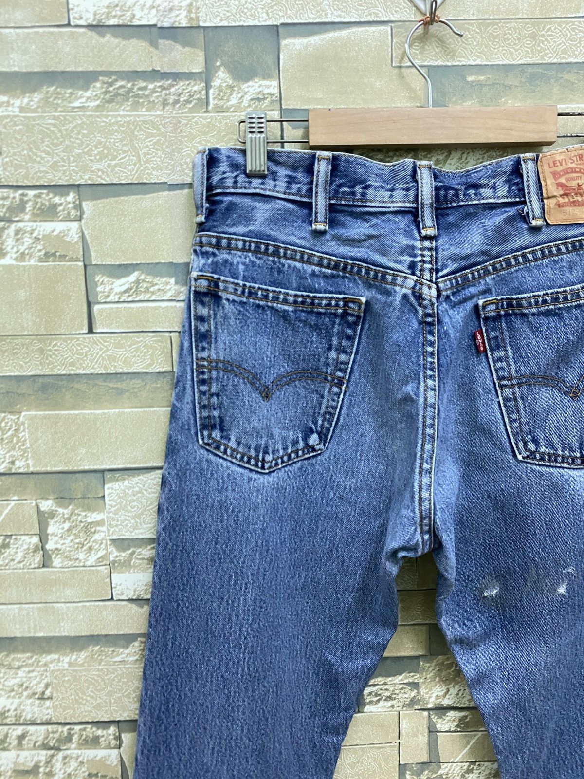 Levi's × Vintage Vintage Levi's 517 Flared Distressed Denim Jeans Size US 28 / EU 44 - 12 Thumbnail