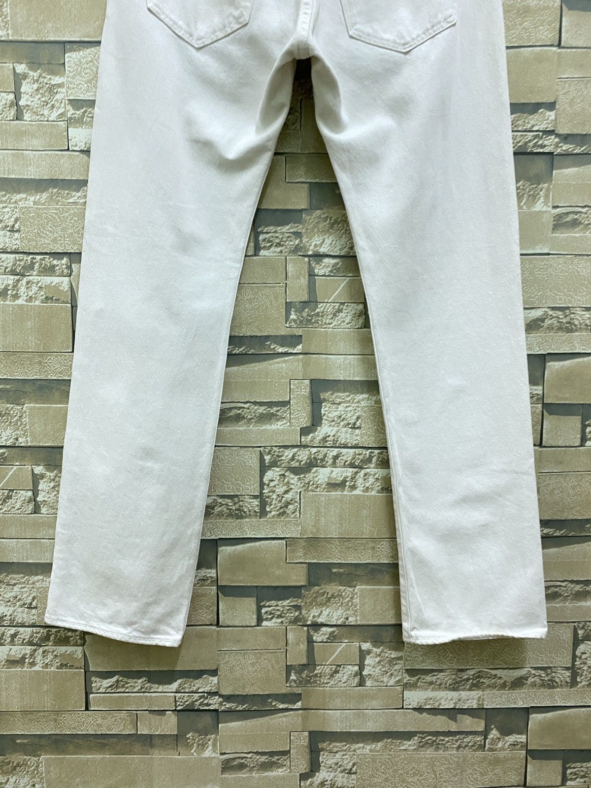 Levi's Vintage 2000s Levi's 501 White Denim Jeans Size US 30 / EU 46 - 16 Thumbnail