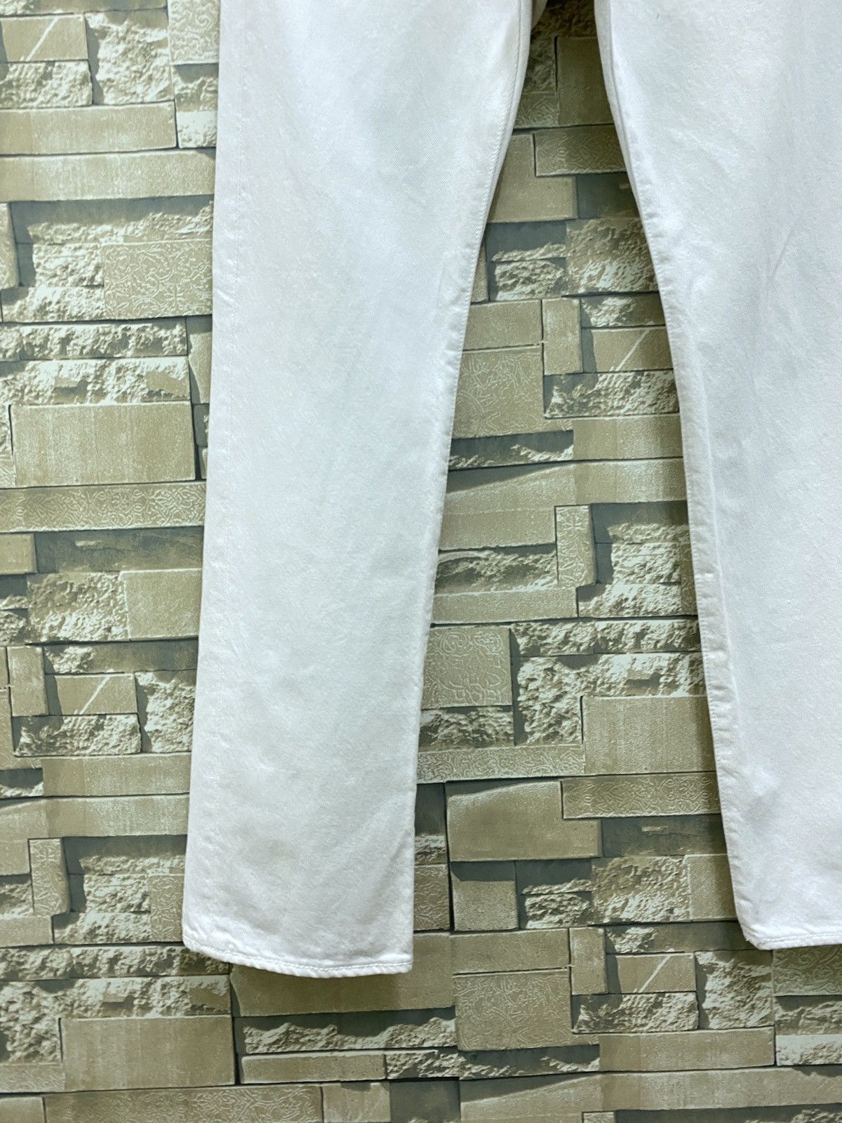 Levi's Vintage 2000s Levi's 501 White Denim Jeans Size US 30 / EU 46 - 7 Thumbnail