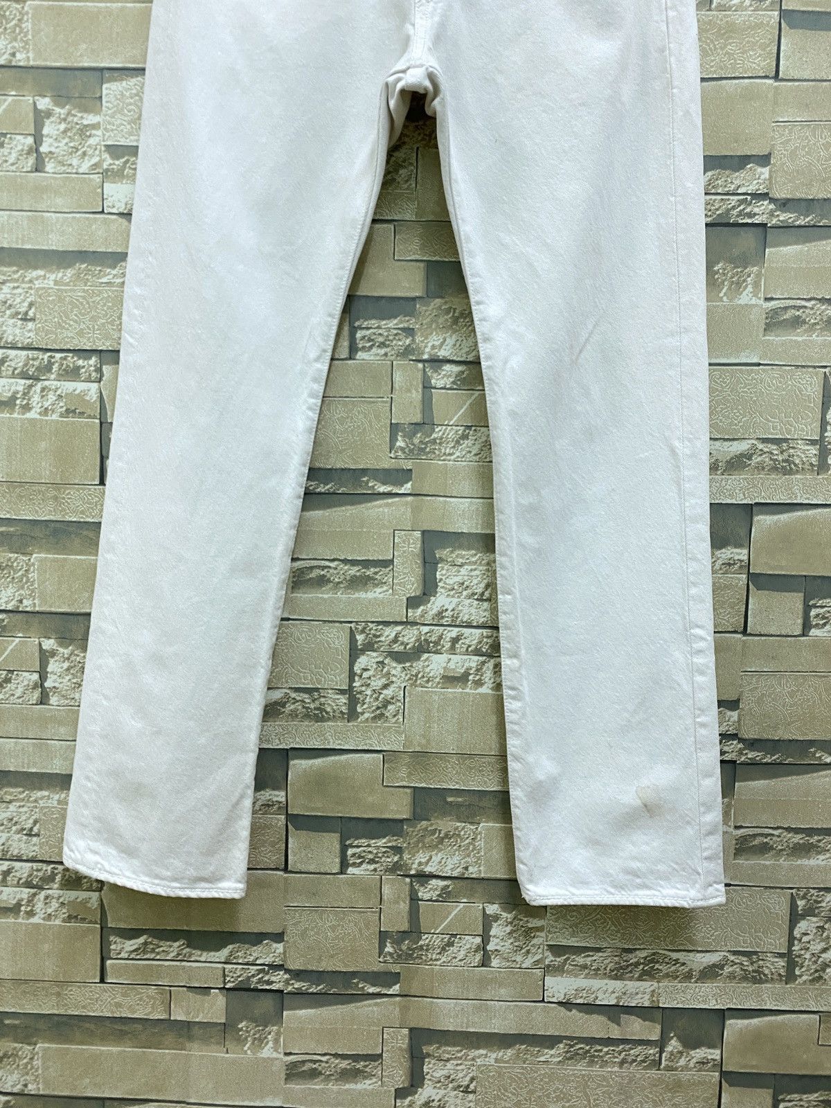 Levi's Vintage 2000s Levi's 501 White Denim Jeans Size US 30 / EU 46 - 8 Thumbnail